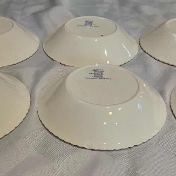 Vintage Spode fruit/dessert (sauce) bowl set - Picture 5 of 8